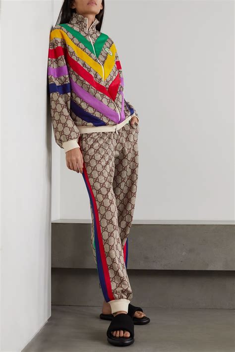 gucci grafitti print pants|gucci jeans net a porter.